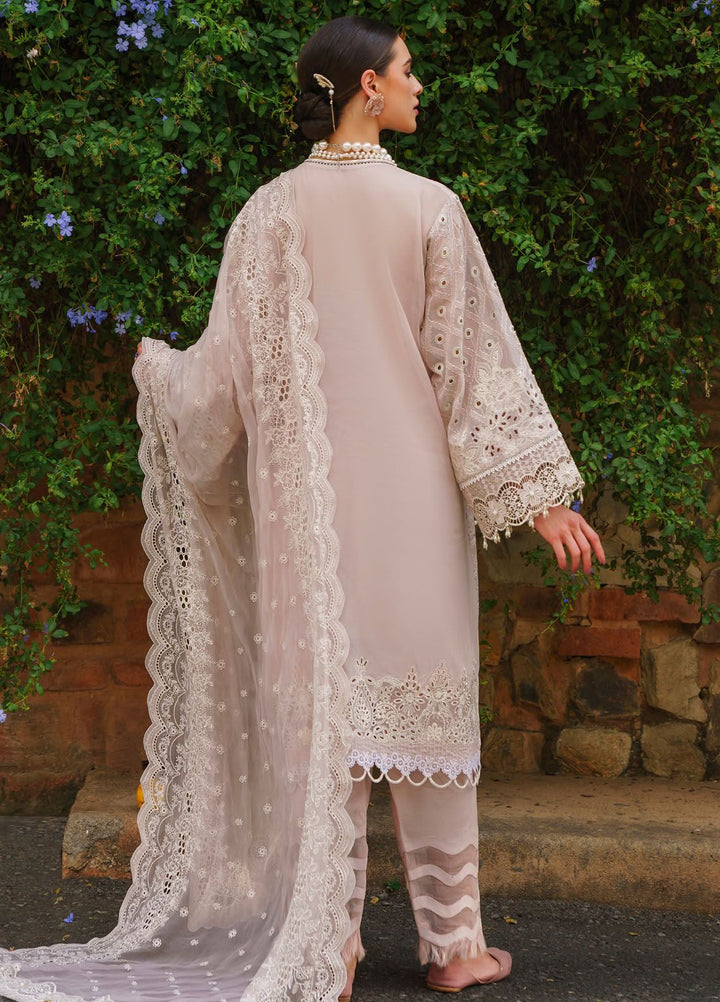 Baroque Embroidered Lawn Suits Unstitched 3 Piece BQ24SL D-03 - Summer Collection