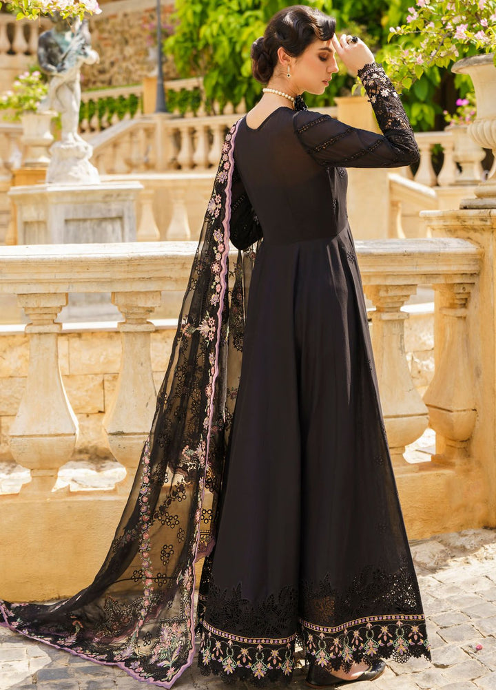 Baroque Embroidered Lawn Suits Unstitched 3 Piece BQ24SL D-06 - Summer Collection