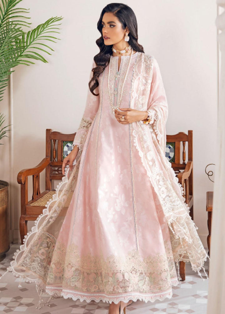 Baroque Embroidered Lawn Suits Unstitched 3 Piece BQ22-SL2 BQU-SL09-D07 - Summer Collection
