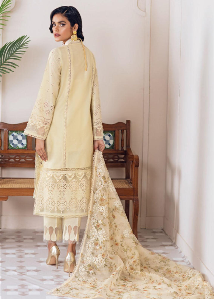 Baroque Embroidered Lawn Suits Unstitched 3 Piece BQ22-SL2 BQU-SL09-D10 - Summer Collection