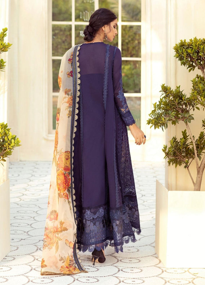 Sunheri Eid By Baroque Embroidered Lawn Suits Unstitched 3 Piece BQ21SE 02 Heer - Summer Collection