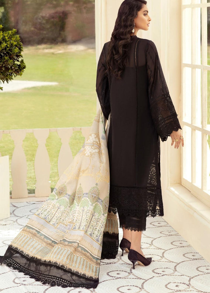 Sunheri Eid By Baroque Embroidered Lawn Suits Unstitched 3 Piece BQ21SE 06 Nury - Summer Collection