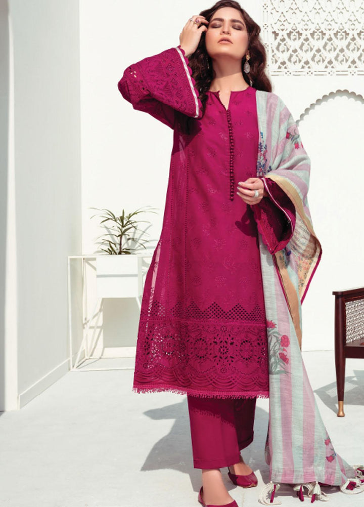 Baroque Embroidered Swiss Voile Suits Unstitched 3 Piece BQ21SV 04 Dolcetto - Summer Collection