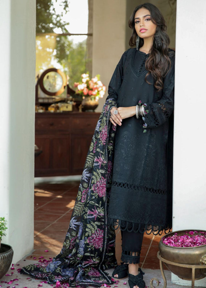 Baroque Embroidered Swiss Voile Suits Unstitched 3 Piece BQ22SV SV08-03 - Spring Collection