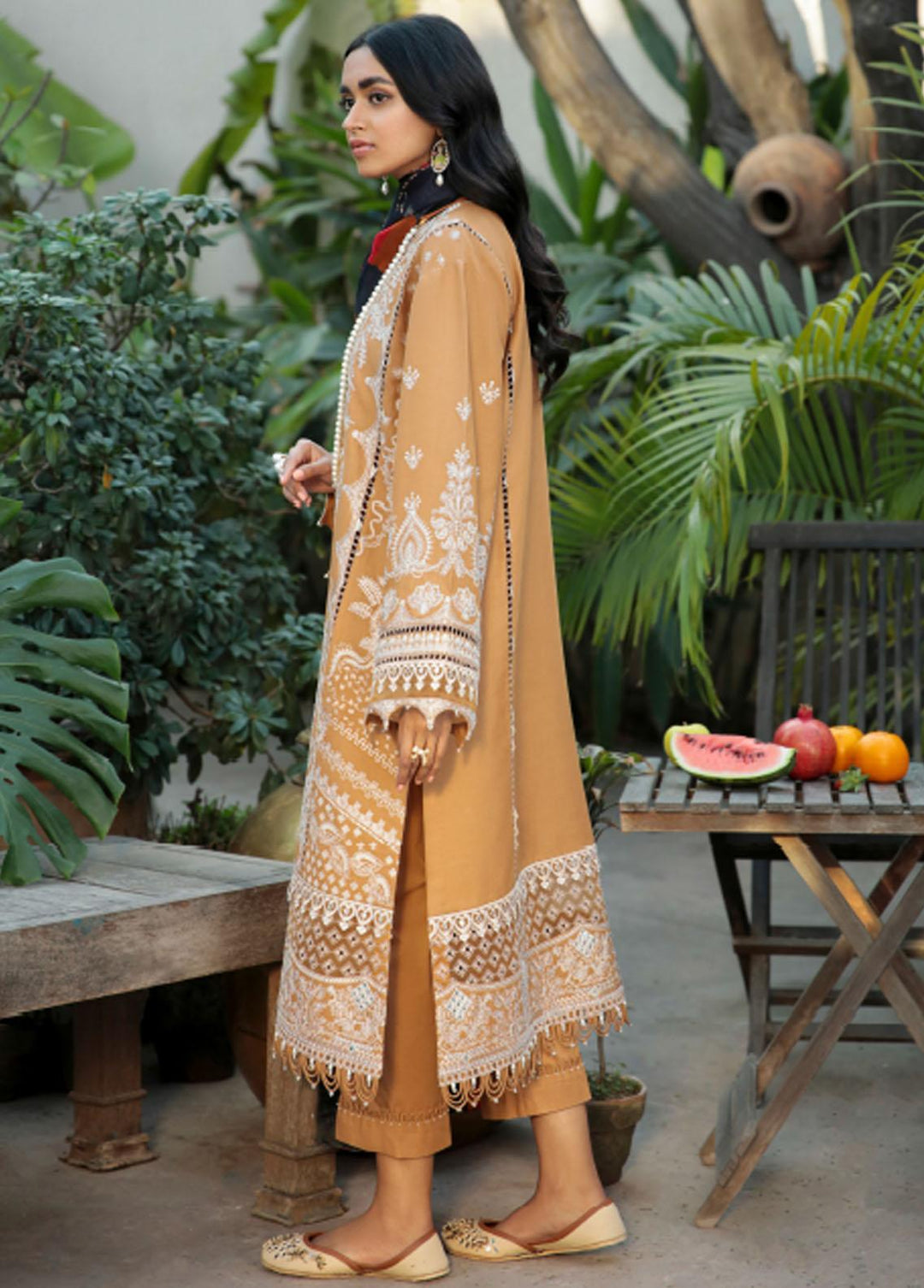 Baroque Embroidered Swiss Voile Suits Unstitched 3 Piece BQ22SV SV08-04 - Spring Collection