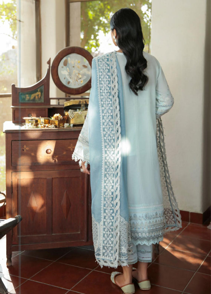 Baroque Embroidered Swiss Voile Suits Unstitched 3 Piece BQ22SV SV08-07 - Spring Collection