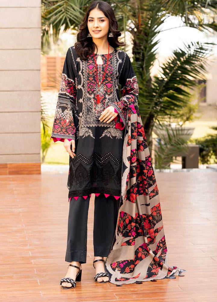 Basant By Charizma Embroidered Lawn Suits Unstitched 3 Piece CRZ23B CBL-01 - Summer Collection