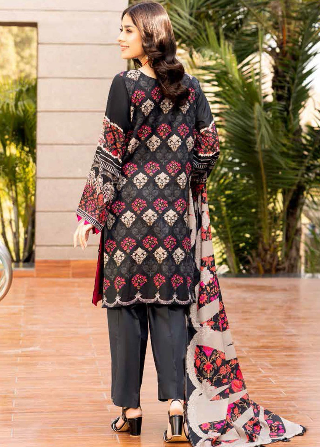 Basant By Charizma Embroidered Lawn Suits Unstitched 3 Piece CRZ23B CBL-01 - Summer Collection