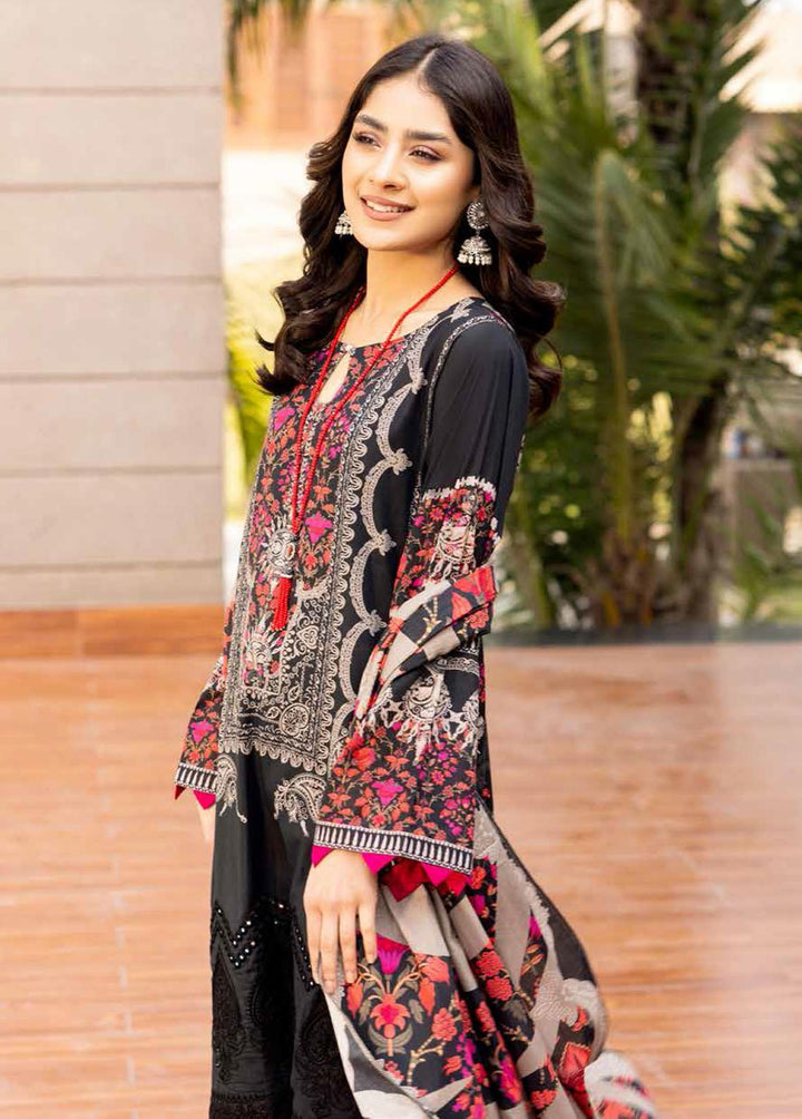 Basant By Charizma Embroidered Lawn Suits Unstitched 3 Piece CRZ23B CBL-01 - Summer Collection