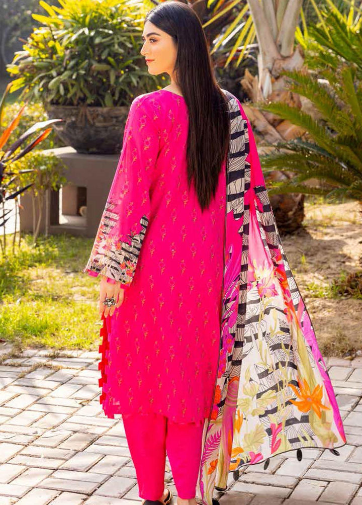 Basant By Charizma Embroidered Lawn Suits Unstitched 3 Piece CRZ23B CBL-02 - Summer Collection