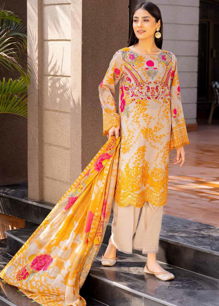 Basant By Charizma Embroidered Lawn Suits Unstitched 3 Piece CRZ23B CBL-06 - Summer Collection