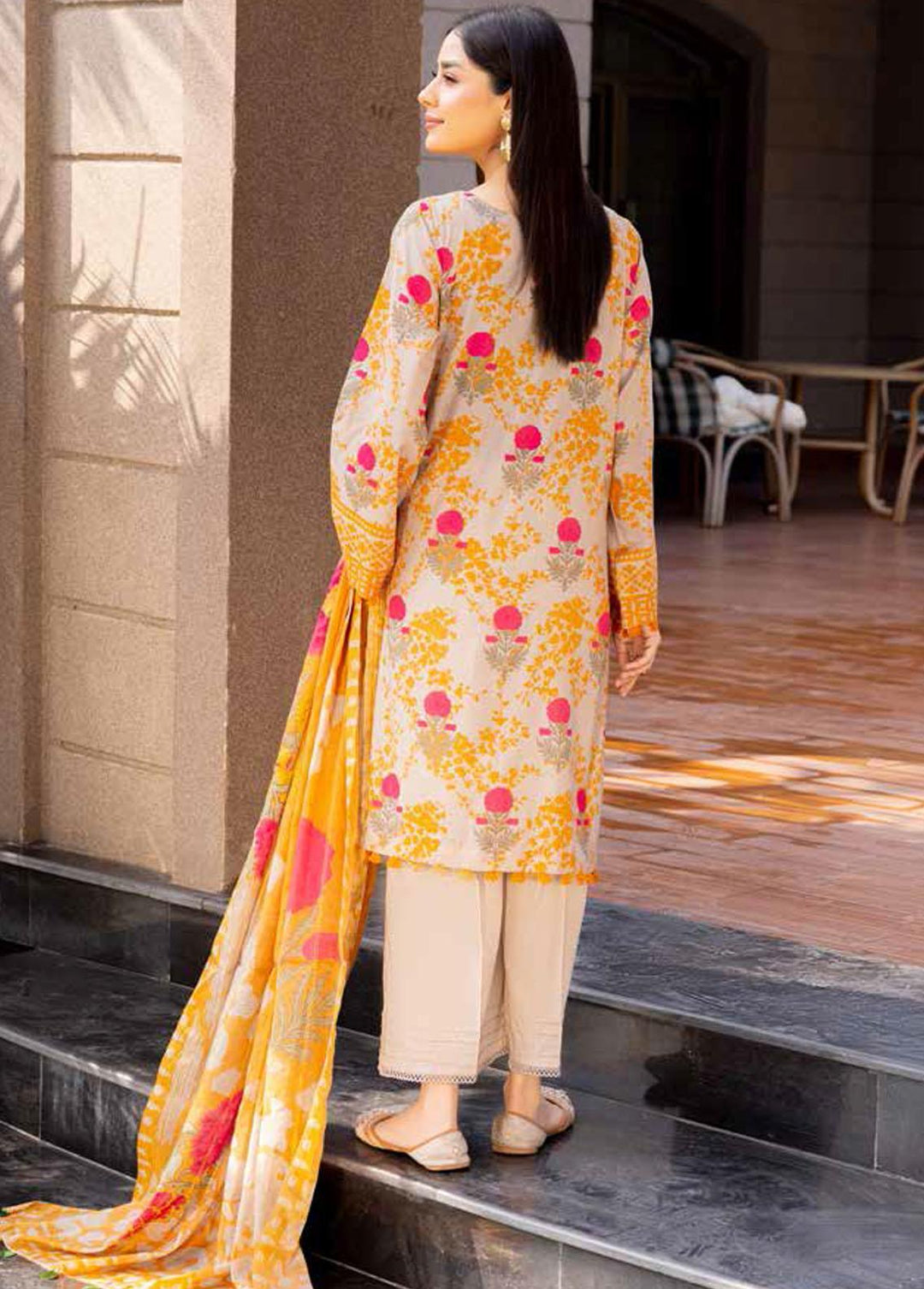 Basant By Charizma Embroidered Lawn Suits Unstitched 3 Piece CRZ23B CBL-06 - Summer Collection