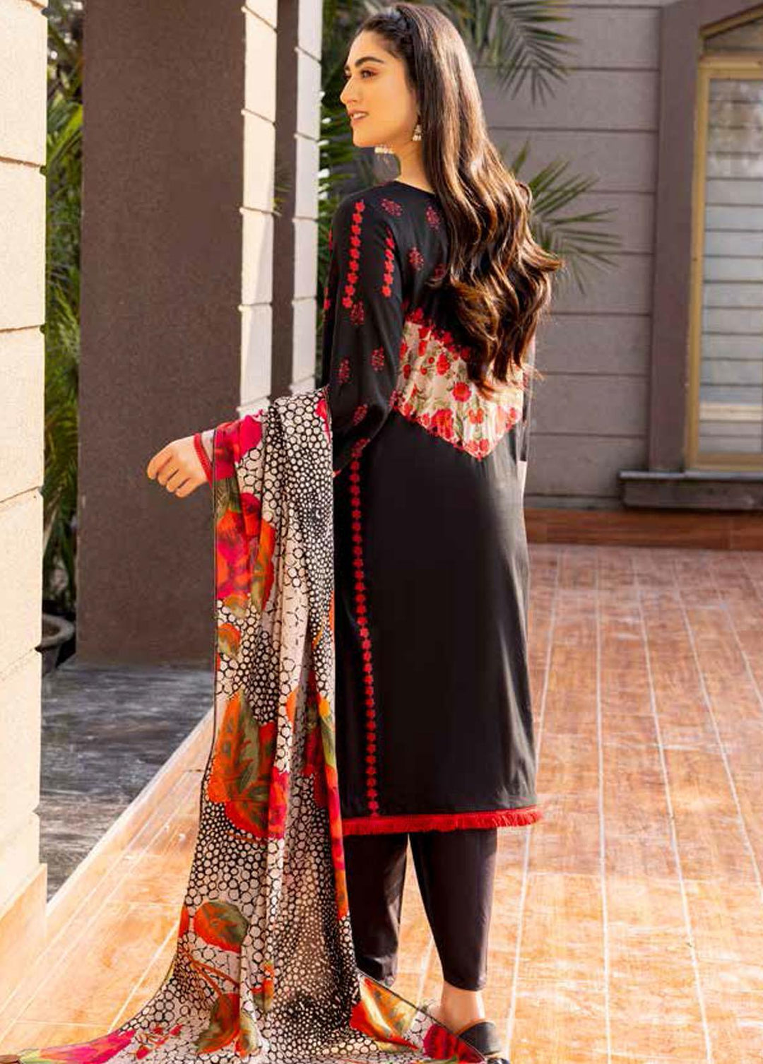 Basant By Charizma Embroidered Lawn Suits Unstitched 3 Piece CRZ23B CBL-10 - Summer Collection