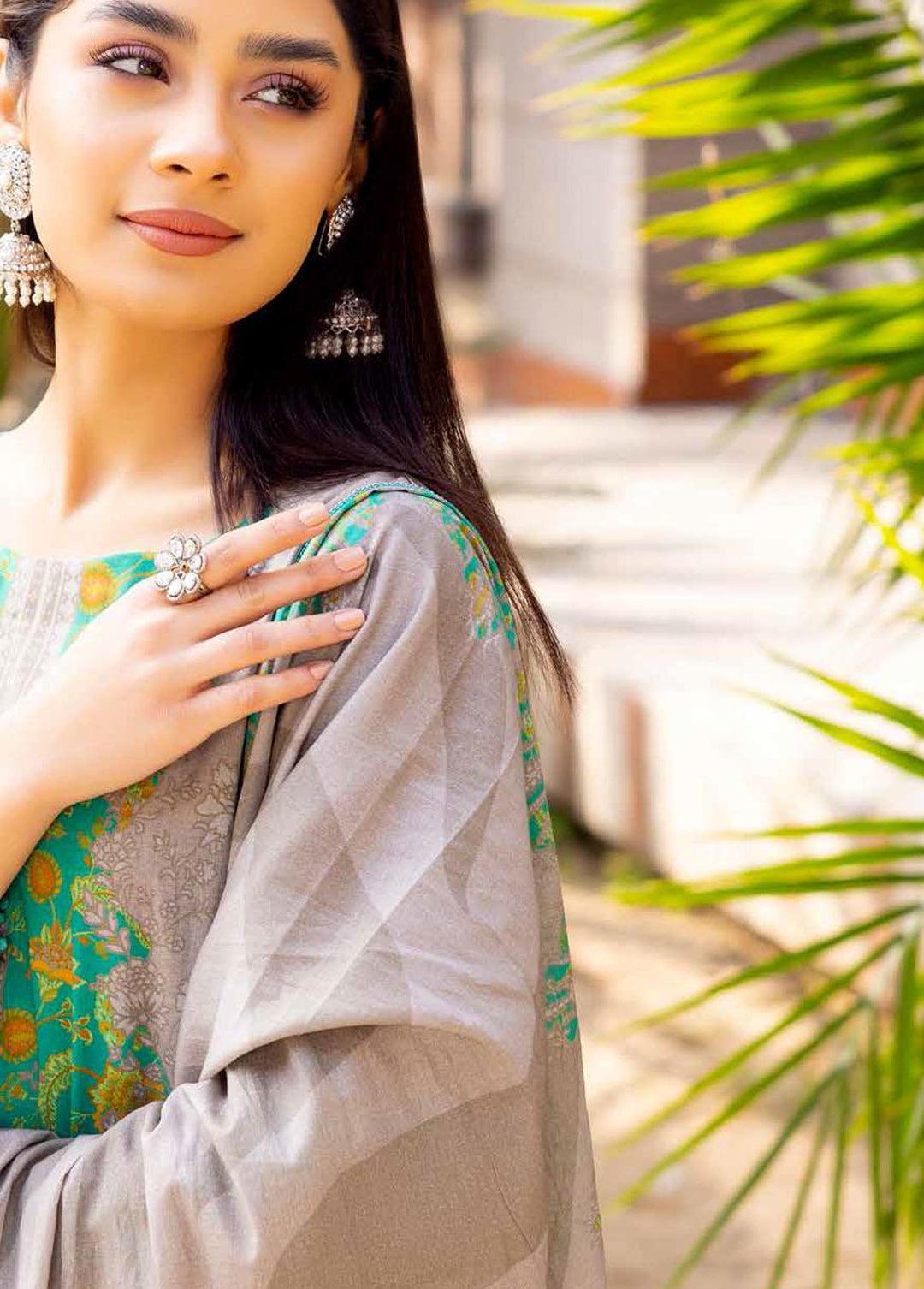 Basant By Charizma Embroidered Lawn Suits Unstitched 3 Piece CRZ23B CBL-12 - Summer Collection