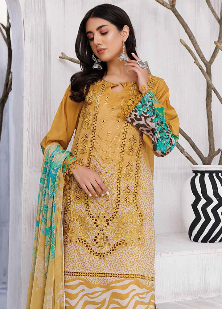 Basant By Charizma Embroidered Lawn Suits Unstitched 3 Piece CRZ23B CBL-14 - Summer Collection