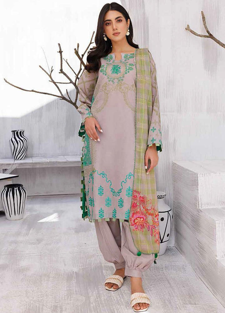 Basant By Charizma Embroidered Lawn Suits Unstitched 3 Piece CRZ23B CBL-15 - Summer Collection