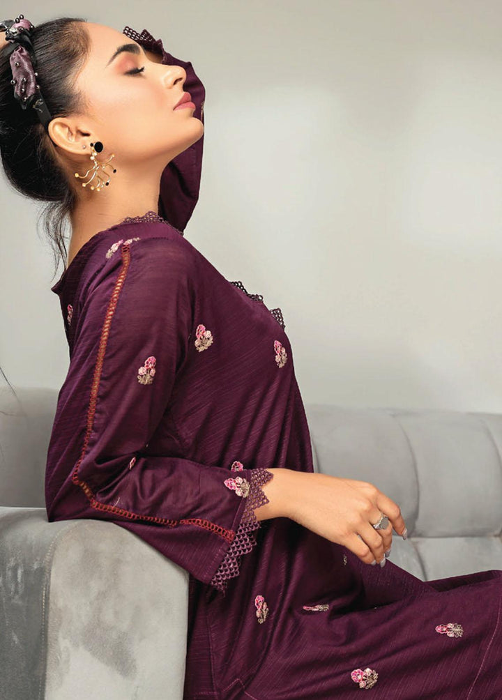 Basics By Aalaya Embroidered Lawn Suits Unstitched 2 Piece ALY23BE D-01 - Summer Collection