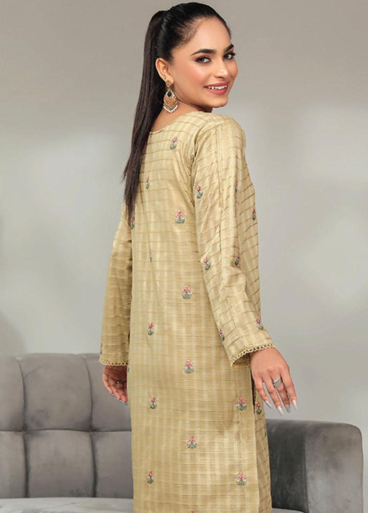 Basics By Aalaya Embroidered Lawn Suits Unstitched 2 Piece ALY23BE D-03 - Summer Collection