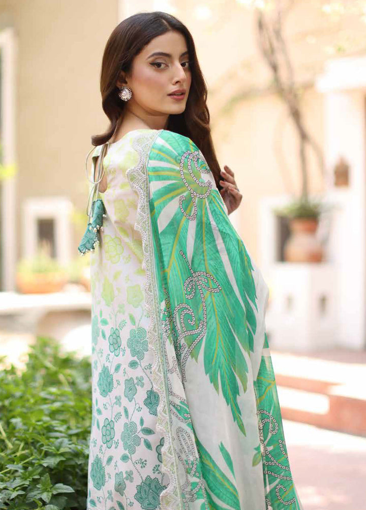 Basics by Charizma Embroidered Lawn Suits Unstitched 3 Piece CRZ25BL CB5-09 - Summer Collection