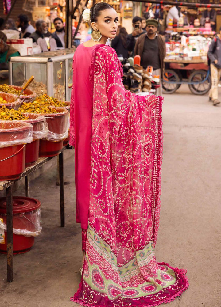 Bazaar by Nureh Chikankari Lawn Suits Unstitched 3 Piece NU24BZ NS-128 - Summer Collection