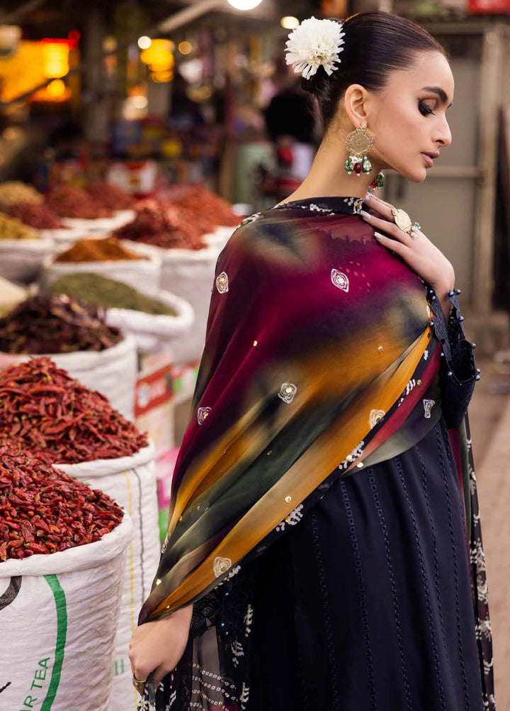 Bazaar by Nureh Chikankari Lawn Suits Unstitched 3 Piece NU24BZ NS-129 - Summer Collection