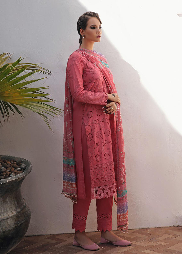 Bazaar By Nureh Embroidered Chikankari Suits Unstitched 3 Piece NU23CK NDS-83 - Summer Collection