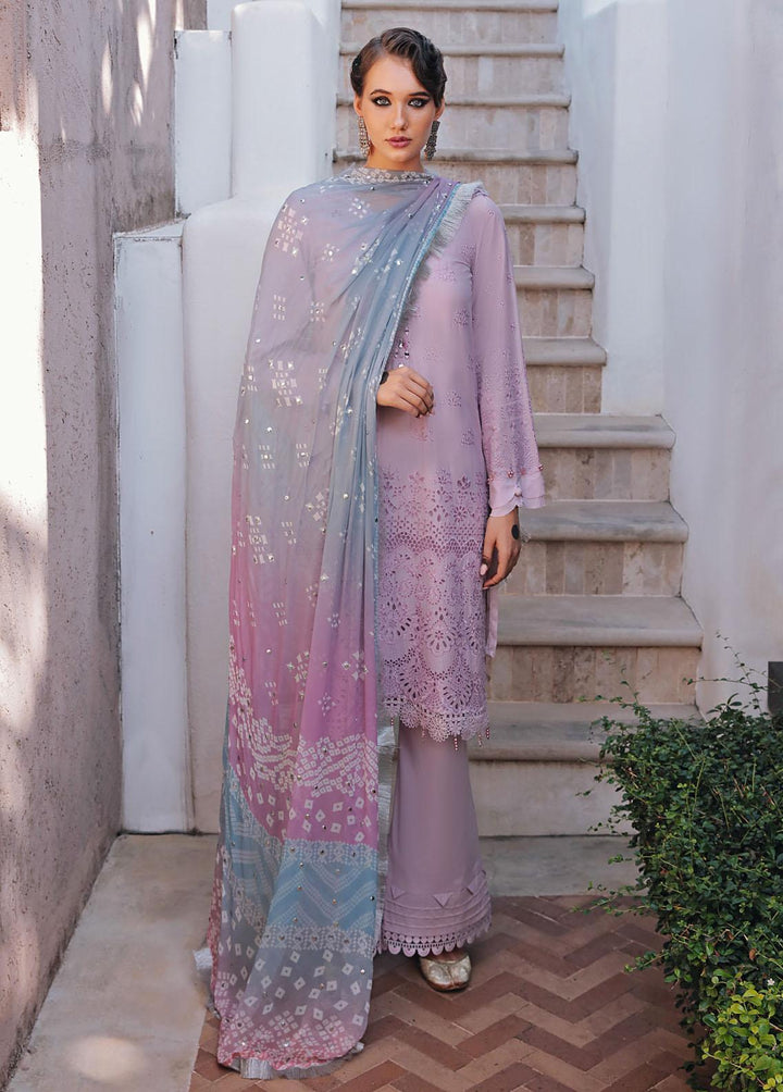 Bazaar By Nureh Embroidered Chikankari Suits Unstitched 3 Piece NU23CK NDS-84 - Summer Collection