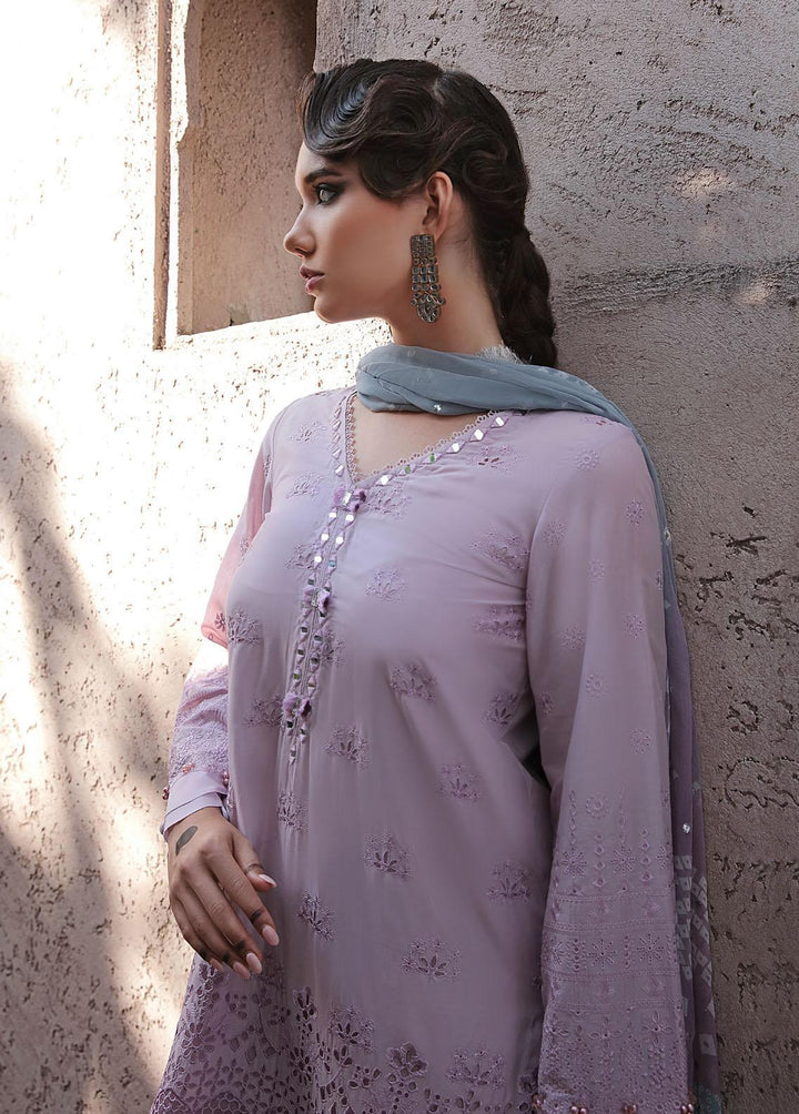 Bazaar By Nureh Embroidered Chikankari Suits Unstitched 3 Piece NU23CK NDS-84 - Summer Collection