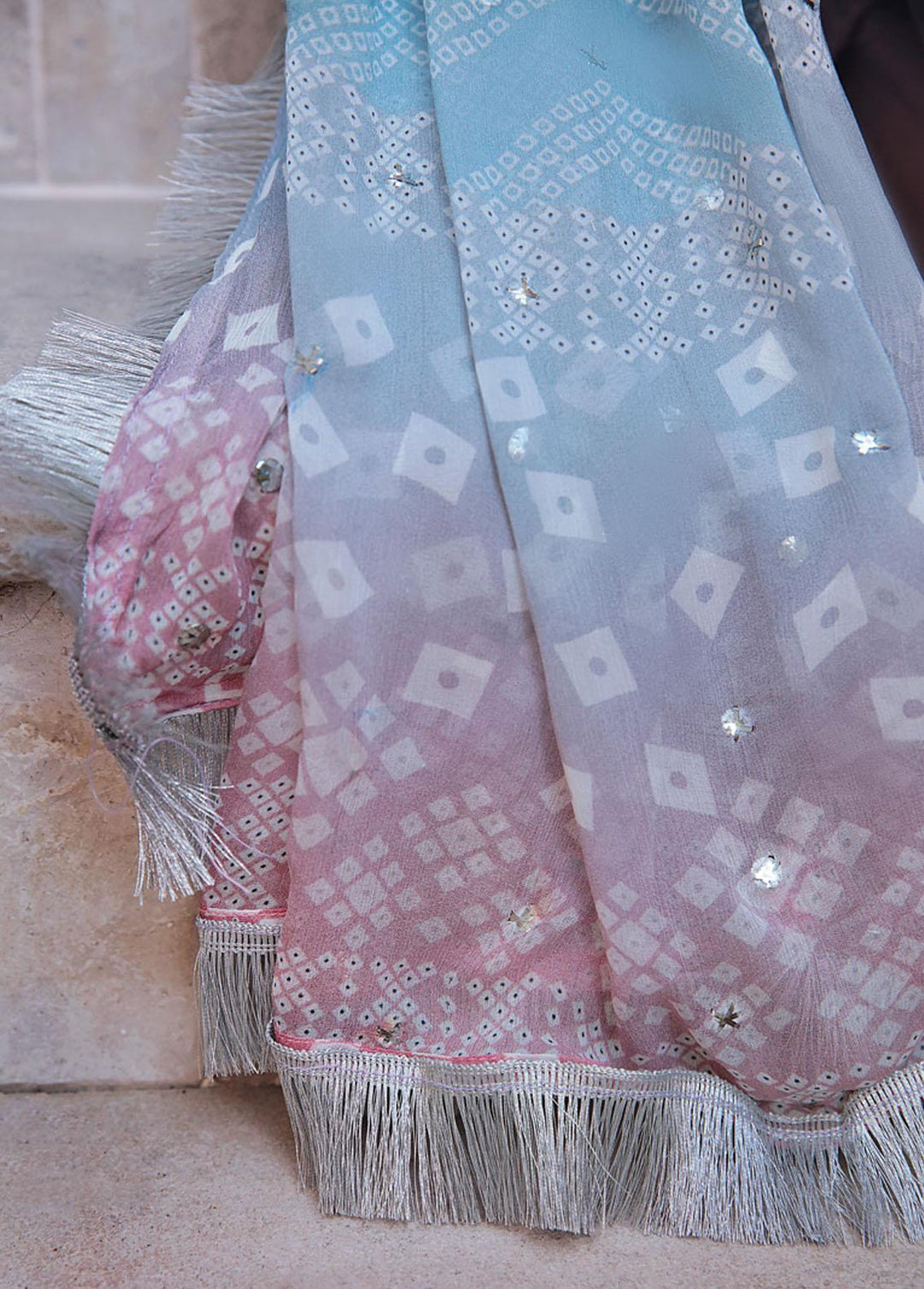 Bazaar By Nureh Embroidered Chikankari Suits Unstitched 3 Piece NU23CK NDS-84 - Summer Collection