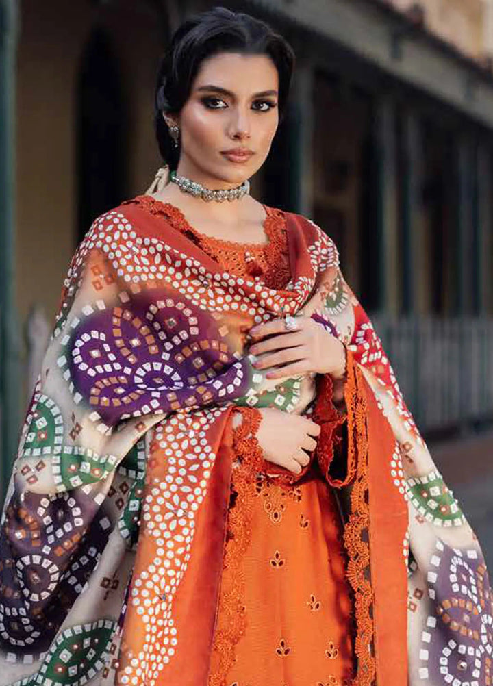 Bazaar By Nureh Embroidered Chikankari Khaddar Suit Unstitched 4 Piece Suit NU24CW NE-116 - Winter Collection