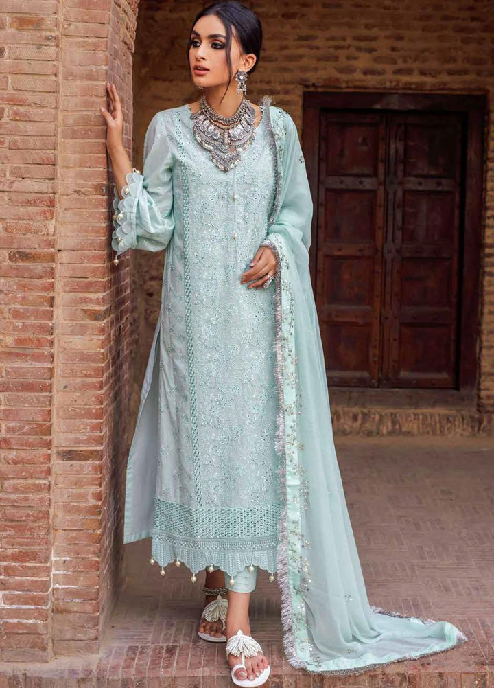 Bazaar By Nureh Embroidered Lawn Suits Unstitched 3 Piece NU22B NS-45 - Festive Collection
