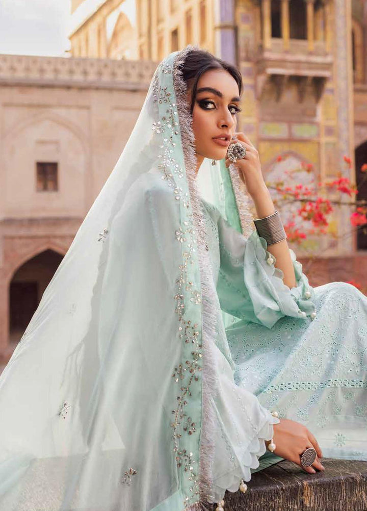 Bazaar By Nureh Embroidered Lawn Suits Unstitched 3 Piece NU22B NS-45 - Festive Collection