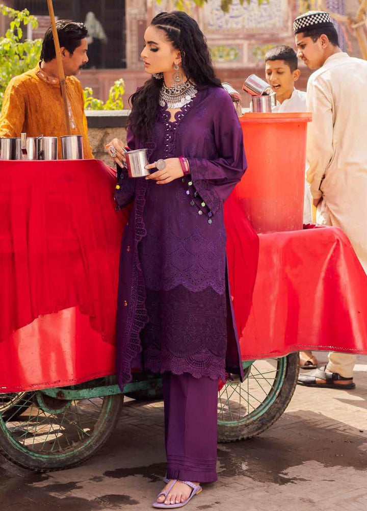 Bazaar By Nureh Embroidered Lawn Suits Unstitched 3 Piece NU22B NS-47 - Festive Collection