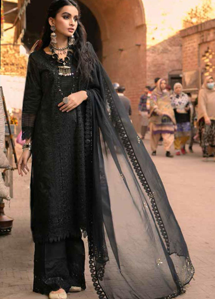 Bazaar By Nureh Embroidered Lawn Suits Unstitched 3 Piece NU22B NS-26 Anmol - Summer Collection