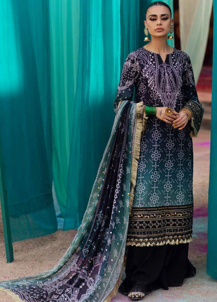 Bazaar By Nureh Embroidered Lawn Suits Unstitched 3 Piece NU24BE NS-129 - Summer Collection