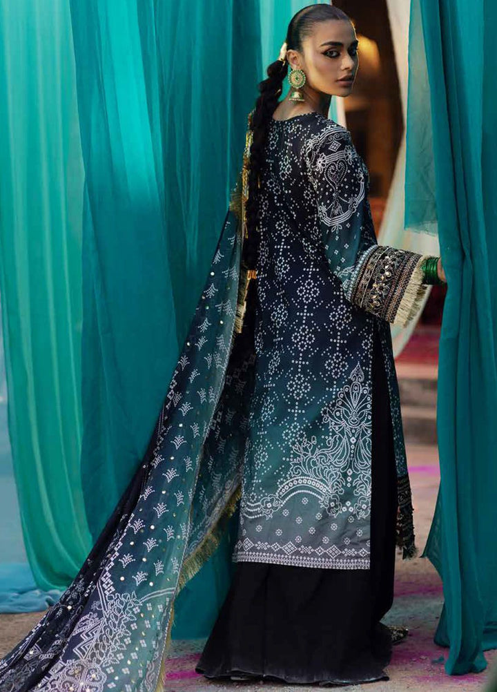 Bazaar By Nureh Embroidered Lawn Suits Unstitched 3 Piece NU24BE NS-129 - Summer Collection