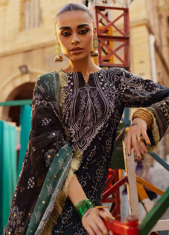 Bazaar By Nureh Embroidered Lawn Suits Unstitched 3 Piece NU24BE NS-129 - Summer Collection