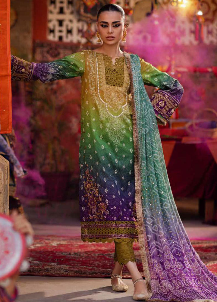 Bazaar By Nureh Embroidered Lawn Suits Unstitched 3 Piece NU24BE NS-132 - Summer Collection