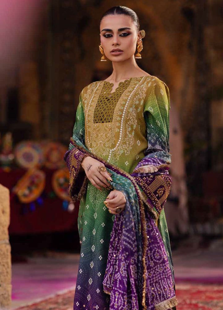 Bazaar By Nureh Embroidered Lawn Suits Unstitched 3 Piece NU24BE NS-132 - Summer Collection