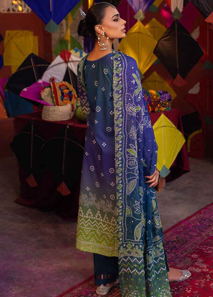 Bazaar By Nureh Embroidered Lawn Suits Unstitched 3 Piece NU24BE NS-133 - Summer Collection