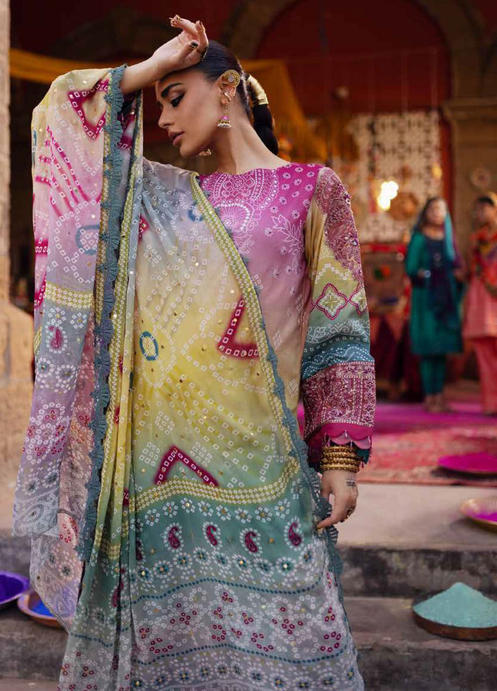 Bazaar By Nureh Embroidered Lawn Suits Unstitched 3 Piece NU24BE NS-134 - Summer Collection