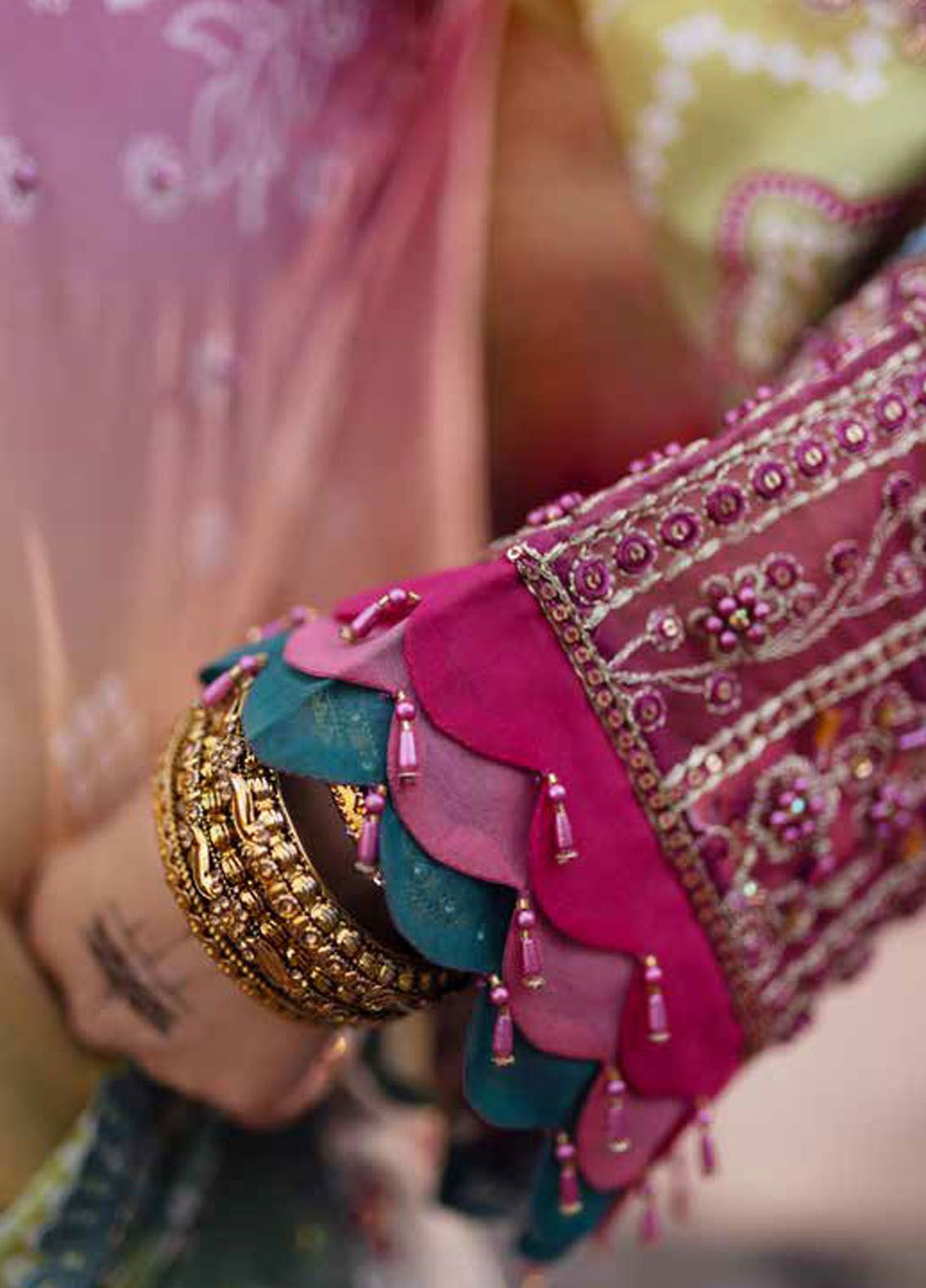 Bazaar By Nureh Embroidered Lawn Suits Unstitched 3 Piece NU24BE NS-134 - Summer Collection