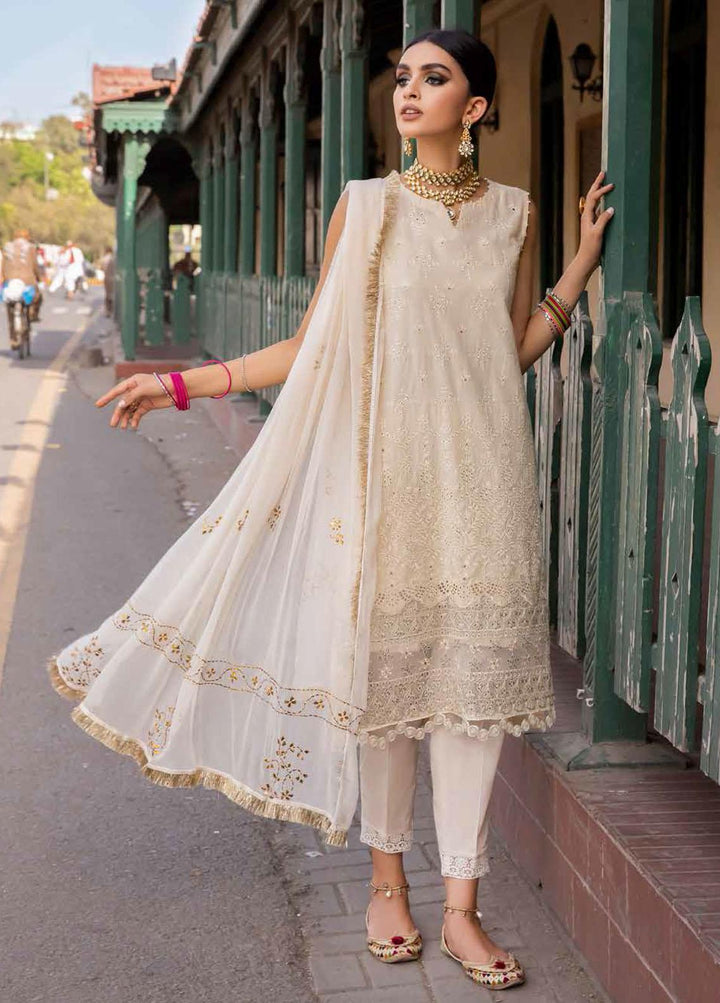 Bazaar By Nureh Embroidered Lawn Suits Unstitched 3 Piece NU22BF NS-49 - Festive Collection