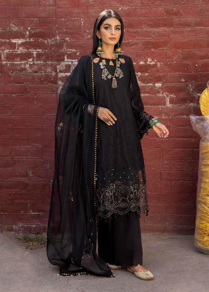 Bazaar By Nureh Embroidered Lawn Suits Unstitched 3 Piece NU22BF NS-53 - Festive Collection