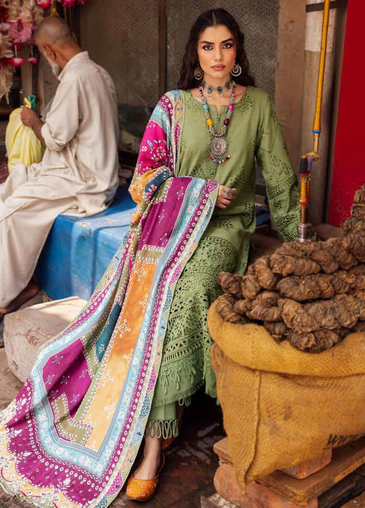 Bazaar By Nureh Embroidered Chikankari Khaddar Suits Unstitched 4 Piece NU23BCK NE-48 - Winter Collection