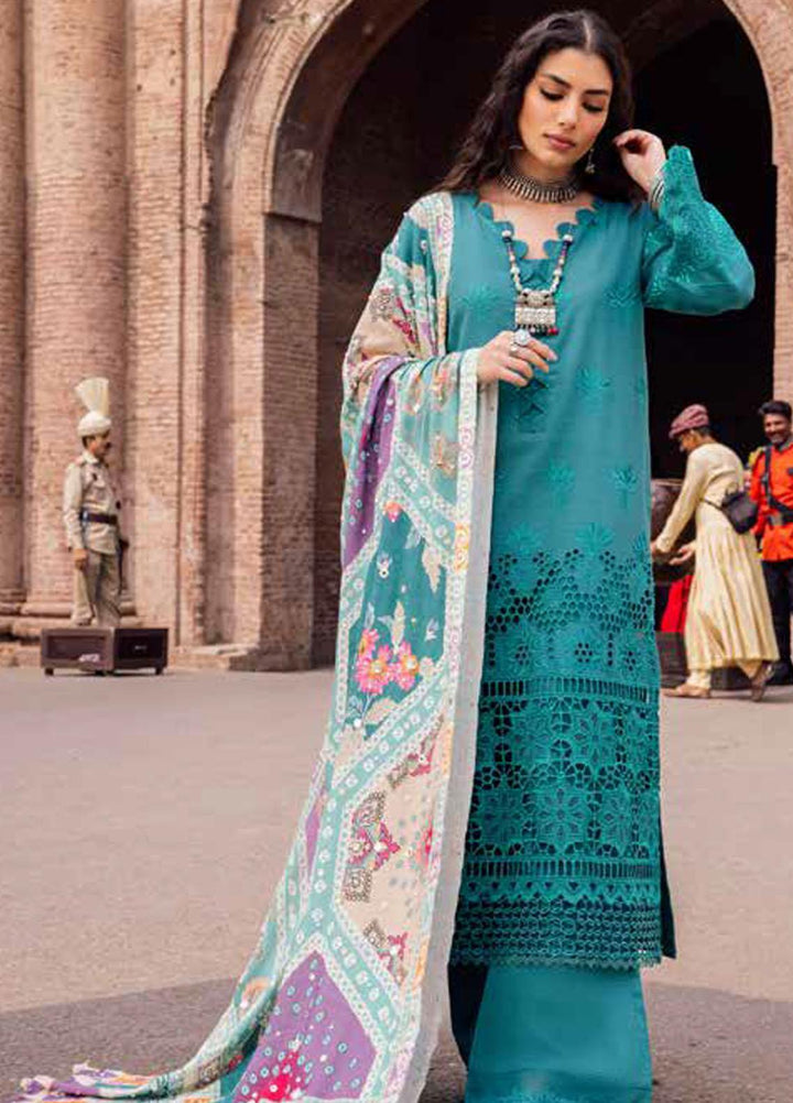 Bazaar By Nureh Embroidered Chikankari Khaddar Suits Unstitched 4 Piece NU23BCK NE-51 - Winter Collection