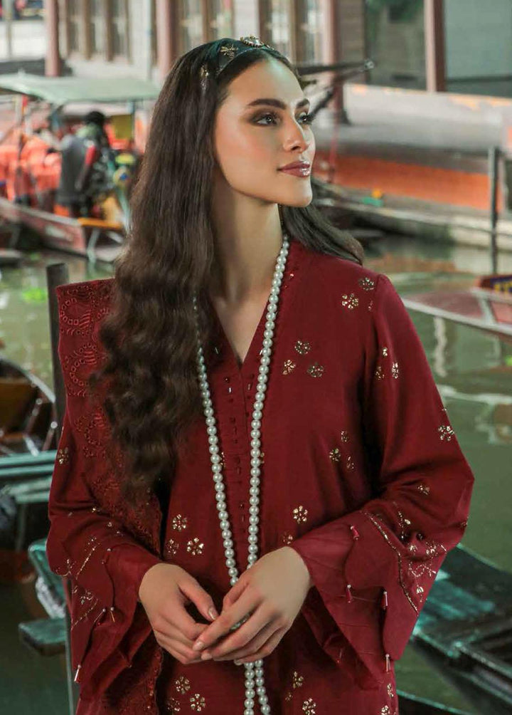 Bazaar By Nureh Embroidered Khaddar Suits Unstitched 3 Piece NU22BM NW-74 - Winter Collection