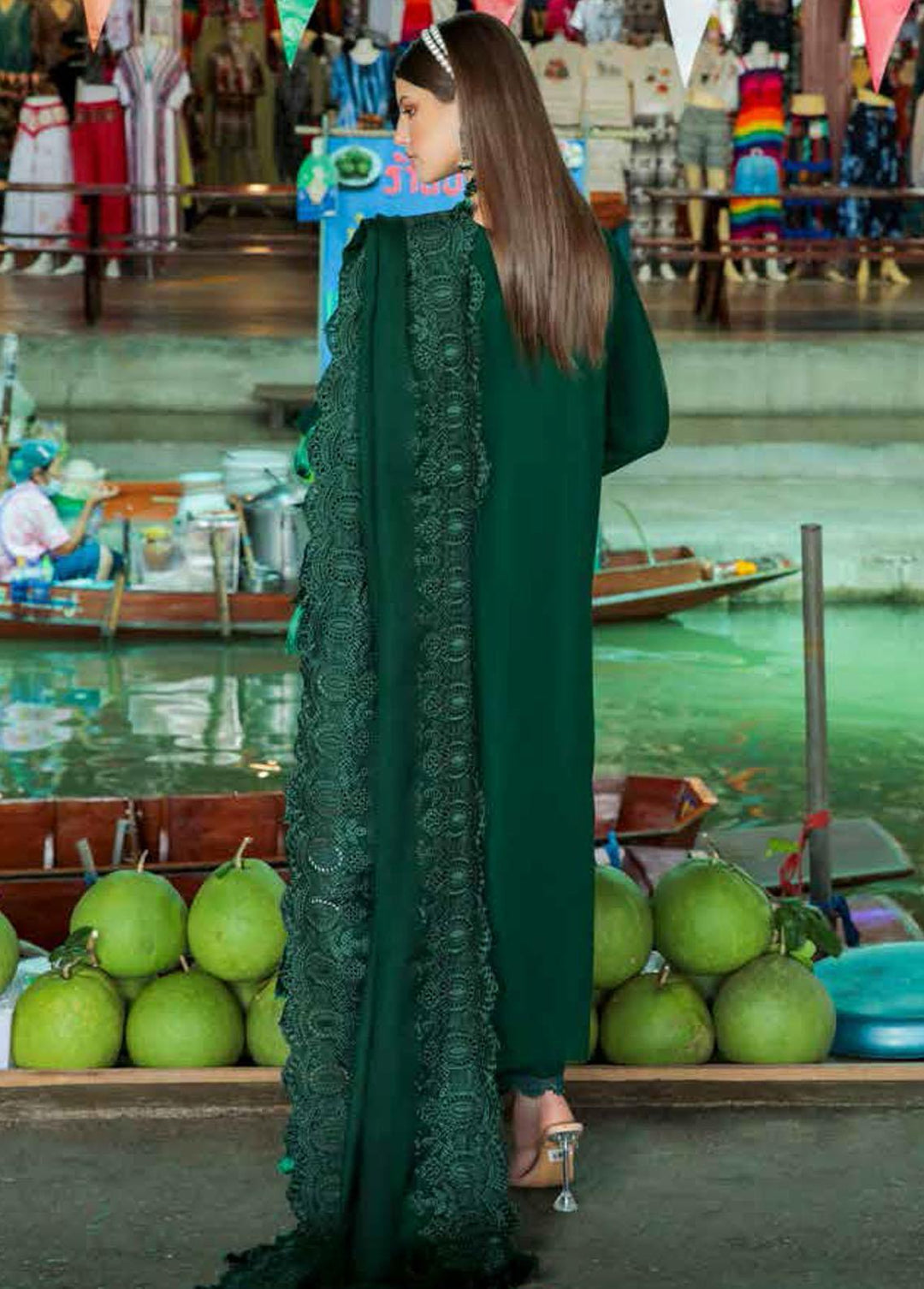 Bazaar By Nureh Embroidered Khaddar Suits Unstitched 3 Piece NU22BM NW-75 - Winter Collection