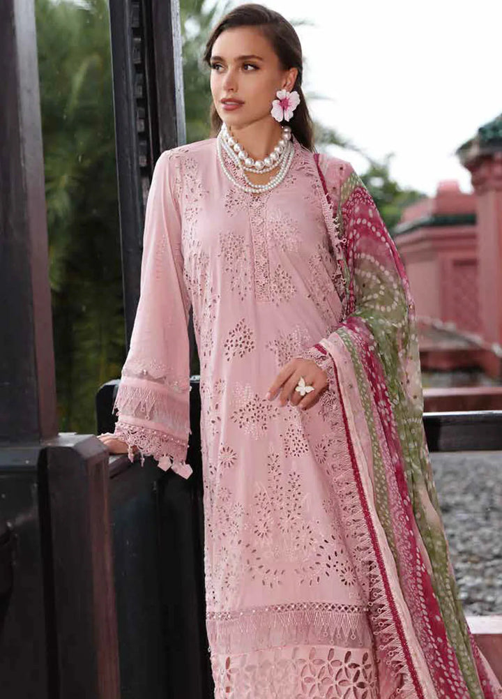 Bazar by Nureh Embroidered Lawn Suit Unstitched 4 Piece NU25BS NE-106 - Summer Collection