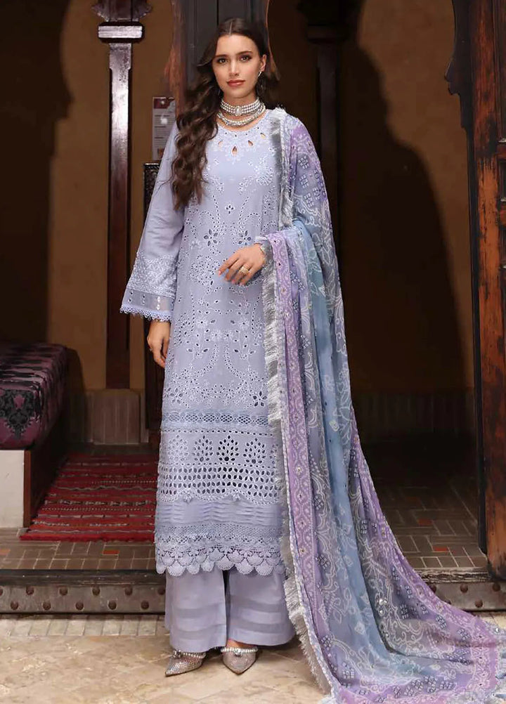 Bazar by Nureh Embroidered Lawn Suit Unstitched 4 Piece NU25BS NE-108 - Summer Collection